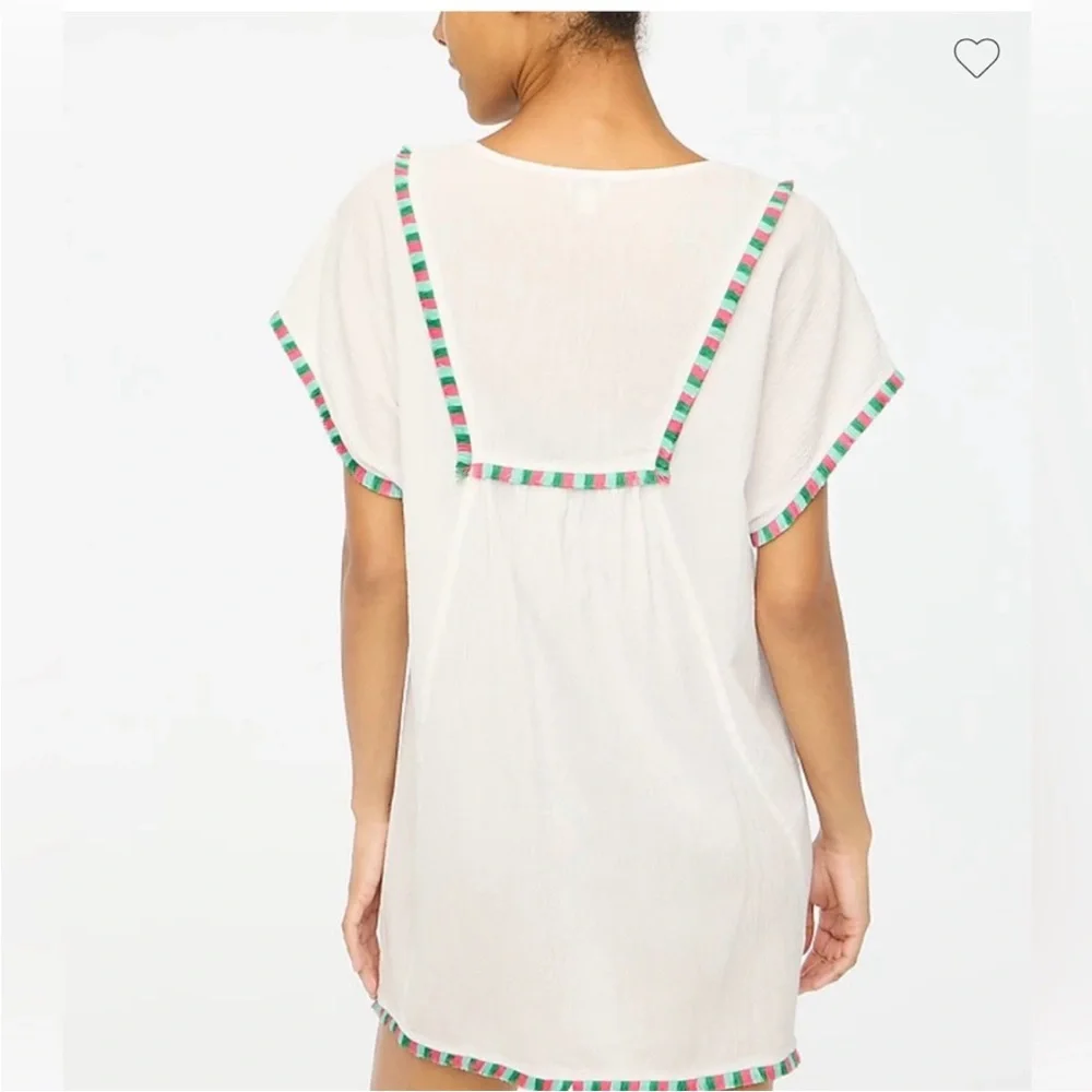 Womens J.Crew Beach Tunic Sz XL